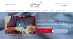 Desktop Screenshot of cliftonsmiles.com